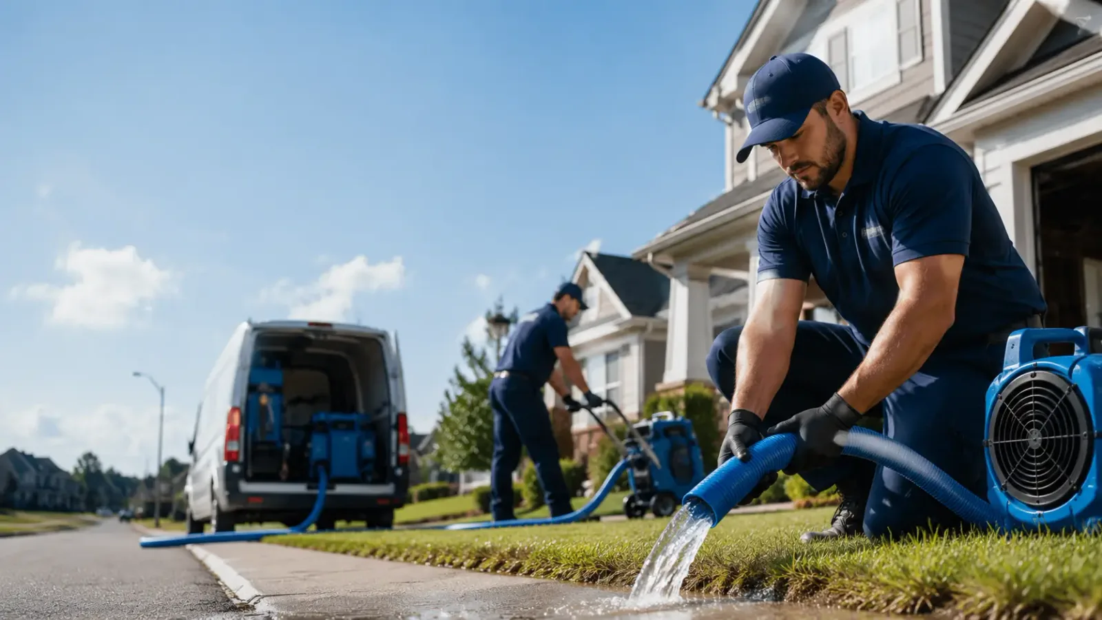 Flood Damage Restoration in Scotland, IN